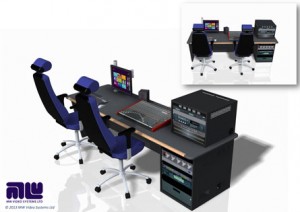 recording studio broadcast furniture example